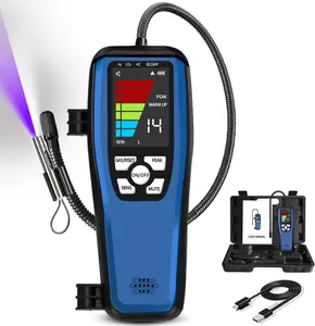 Refrigerant Leak Detector, Aprvtio ALD-200 3-in-1 Freon Leak Detector Tester A1 A2L A3 Refrigerants Compatible, Rechargeable, Multipule Alarm, Heated Diode Sensor for HVAC R32 R454B R410A R134A R290