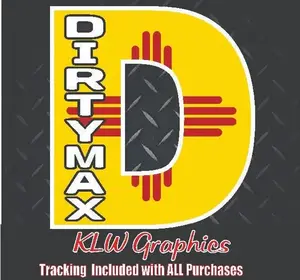Dirtymax Duramax D New Mexico Decal Sticker Turbo Diesel Truck 6.6 3.0 Crew Cab