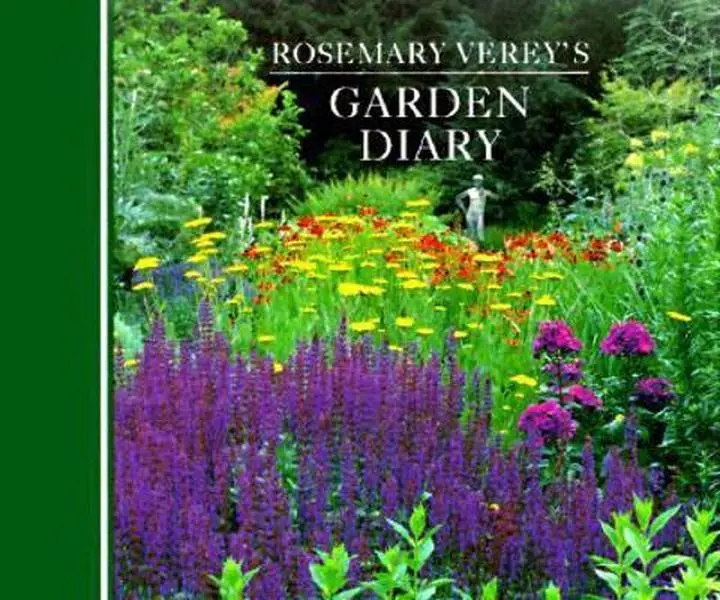 USED Book - Rosemary Verey's Garden Diary by Rosemary Verey (Hardcover) - english