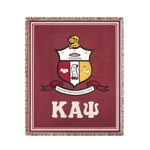 BBGreek Kappa Alpha Psi - Woven Tapestry Throw Blanket - Official Vendor