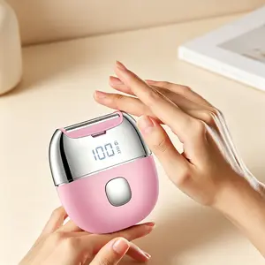 Women's Three-In-One Electric Razor, Portable Lightweight Rechargeable Shaver, Arc, Straight, Foil Blades, for Underarm, Leg, Bikini Area, Full Body