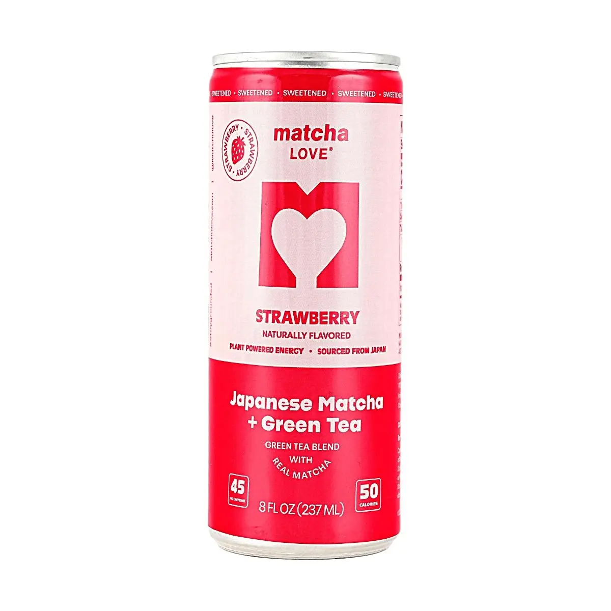 ITO EN Matcha Love Strawberry Green Tea Drink 237ml - Japanese Organic Matcha, Refreshing & Delicious