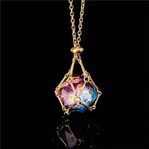 D20 Single Dice Necklace, Role-Playing Game Portable DND Dice, Unisex Creative Necklace, Birthday Gift
