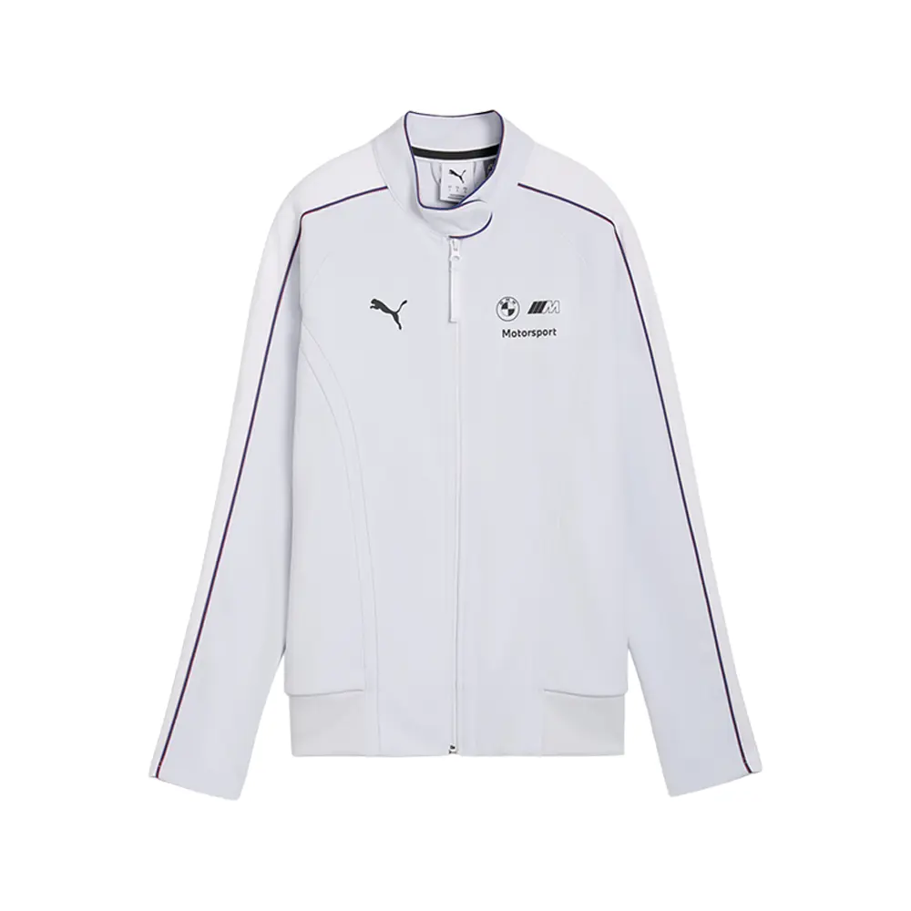 PUMA Womens Bmw M Motorsport Lifestyle Jacket Athletic Outerwear Casual - Grey