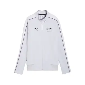PUMA Womens Bmw M Motorsport Lifestyle Jacket Athletic Outerwear Casual - Grey