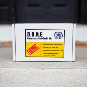 DOGE Mandatory Self-Audit Kit Prank