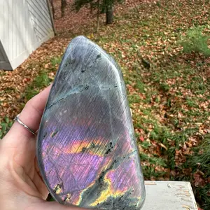Sunset Flash Labradorite Freeform #14