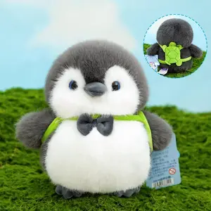 20CM Kawaii Penguin Plush Toy Cute Animal Super Soft Fluffy Penguin Plushie Doll Stuffed Soft Toys Model Room Decor Easter Christmas Birthday Gift Stuffed Animal Gifts Cute Stuffies