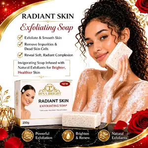 RADIANT SKIN EXFOLIATING BRIGHTENING  SOAP.