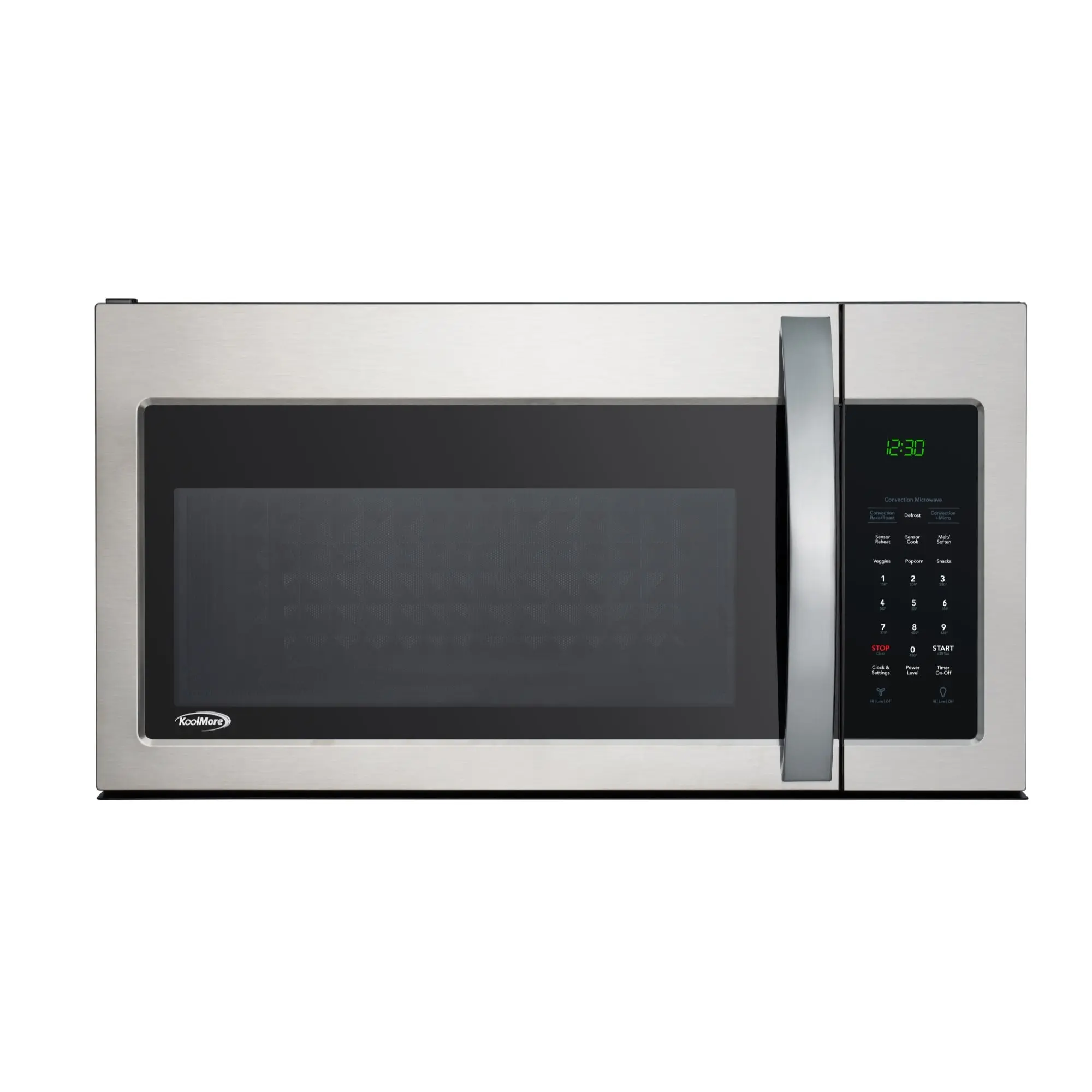 30 in. 1.5 cu.ft Over-the-Range Convection Microwave Oven in Black