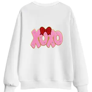 Fashion Outfits Basic Iron On Chenille Patches Heat Press Religious Faith Letters Large Size for Hat Backpack Jacket Custom Embroidered