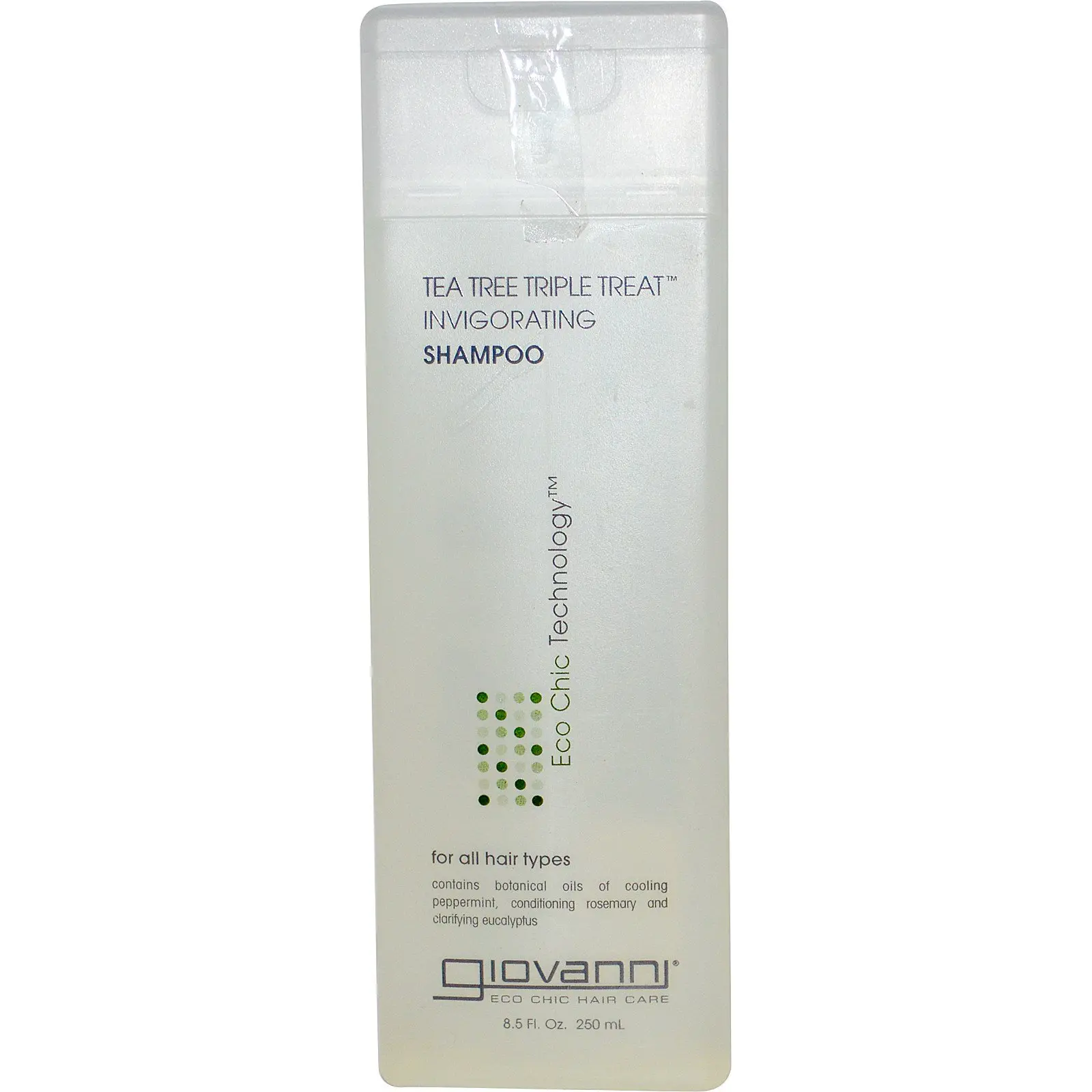 Giovanni, (3 Pack) Tea Tree Triple Treat Invigorating Shampoo, 8.5 fl oz (250 ml)