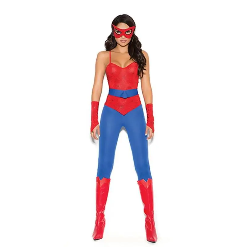 Sexy Spider Woman Superhero Costume