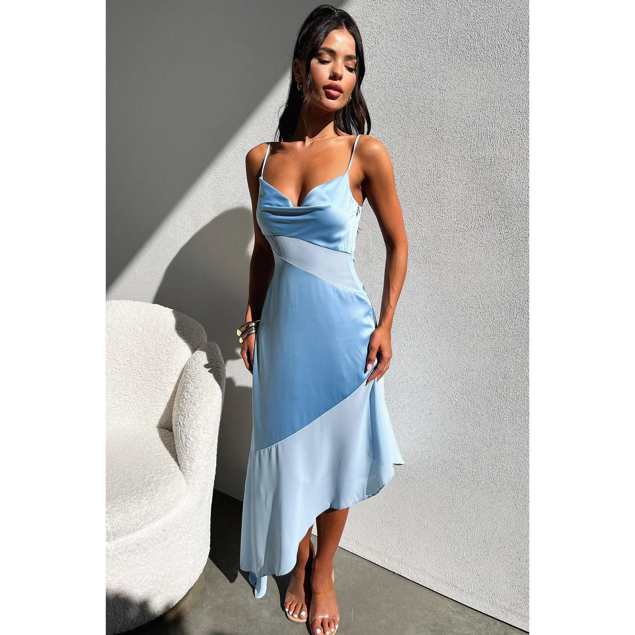 Talena Dress - Blue