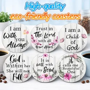 Aesthetic Rustic Wood Placemat Coaster Set of 6 – Boho Farmhouse Natural Wood Heatproof Dining Table Protectors & Drink Mats for Home Kitchen – Trendy Dining Room Table Decor – Viral Housewarming Gift for Apartment New Home
