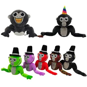 Gorilla Tag Monke Patch Plush Creative Gorilla Monkey Neck Pillow Game Related Dolls High-quality Plush Fun Animal