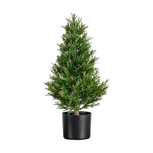 Nearly Natural 2' UV Resistant  Rosemary  Topiary