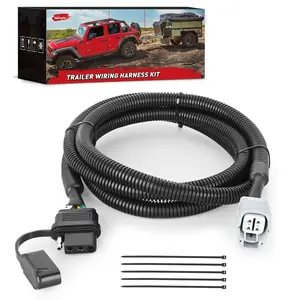 Nilight 4 Pin Custom Trailer Wiring Harness Kit 56083 Compatible with Lexus 2010 2011 2012 2013 2014 2015 2016 2017 2018 2019 2020 2021 2022 2023 RX350 RX450h RX350L RX350hL Tow Package Required