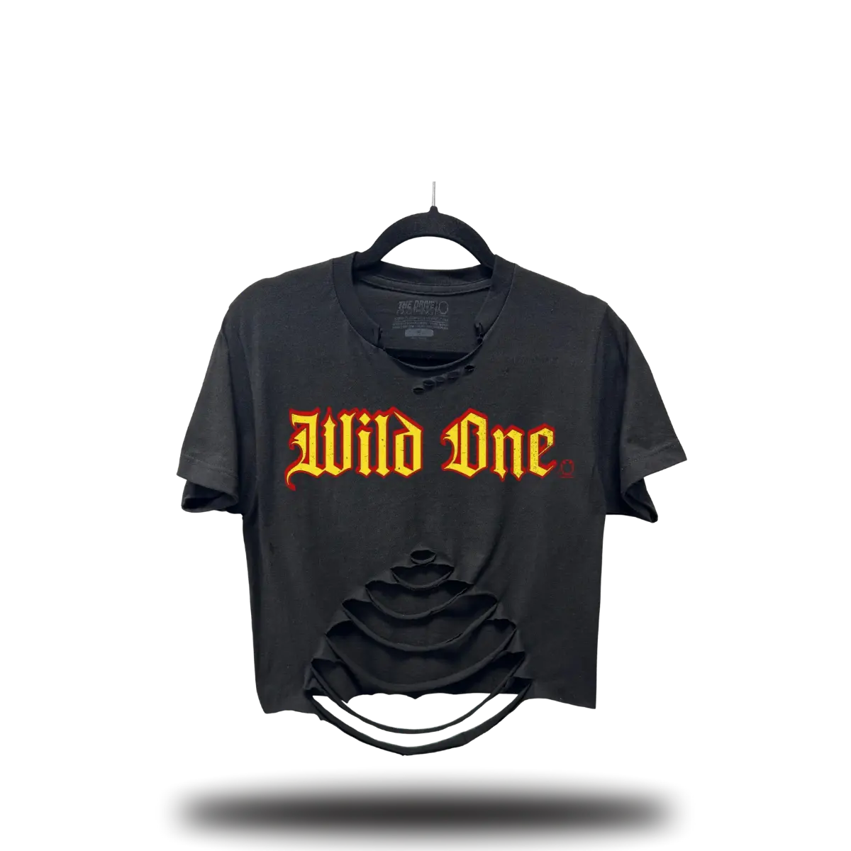 WILD ONE ROAD RASH BELLY CROP TOP