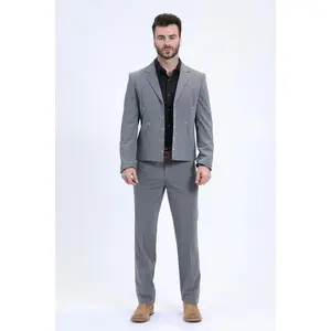 Men's Western Sport Grey Suit