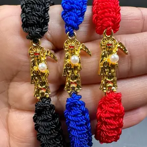 Pulsera Hilo Santa Muerte Chica