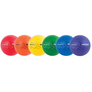 Champion Sports  Rhino Skin Dodge Ball 8In Set Of 6
