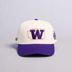 Washington UW State / Cream & Purple