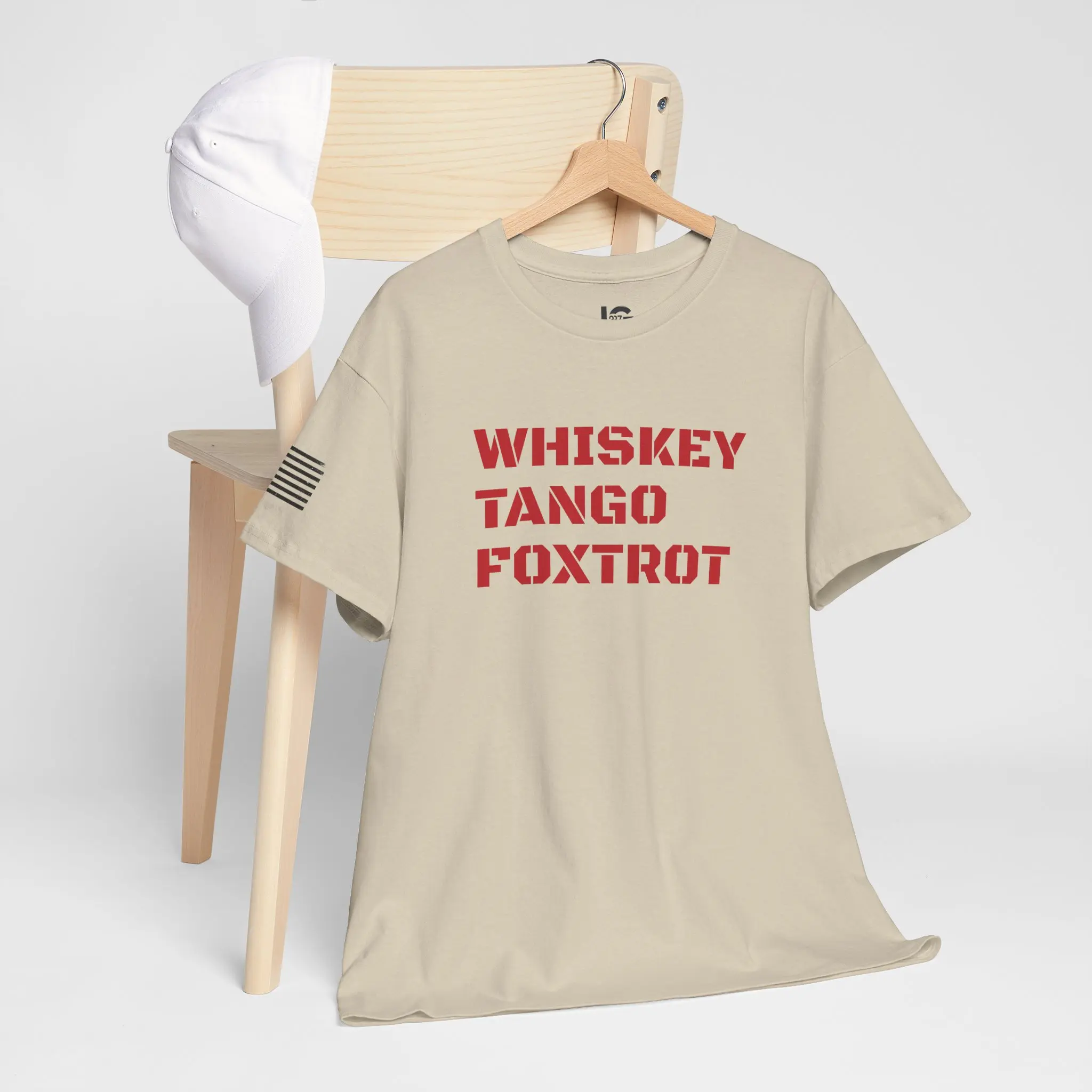 Whiskey Tango Foxtrot Unisex Heavy Cotton Tee - Casual Shirt, Military Apparel, Graphic Tee, Funny T-Shirt, Gift for Veterans
