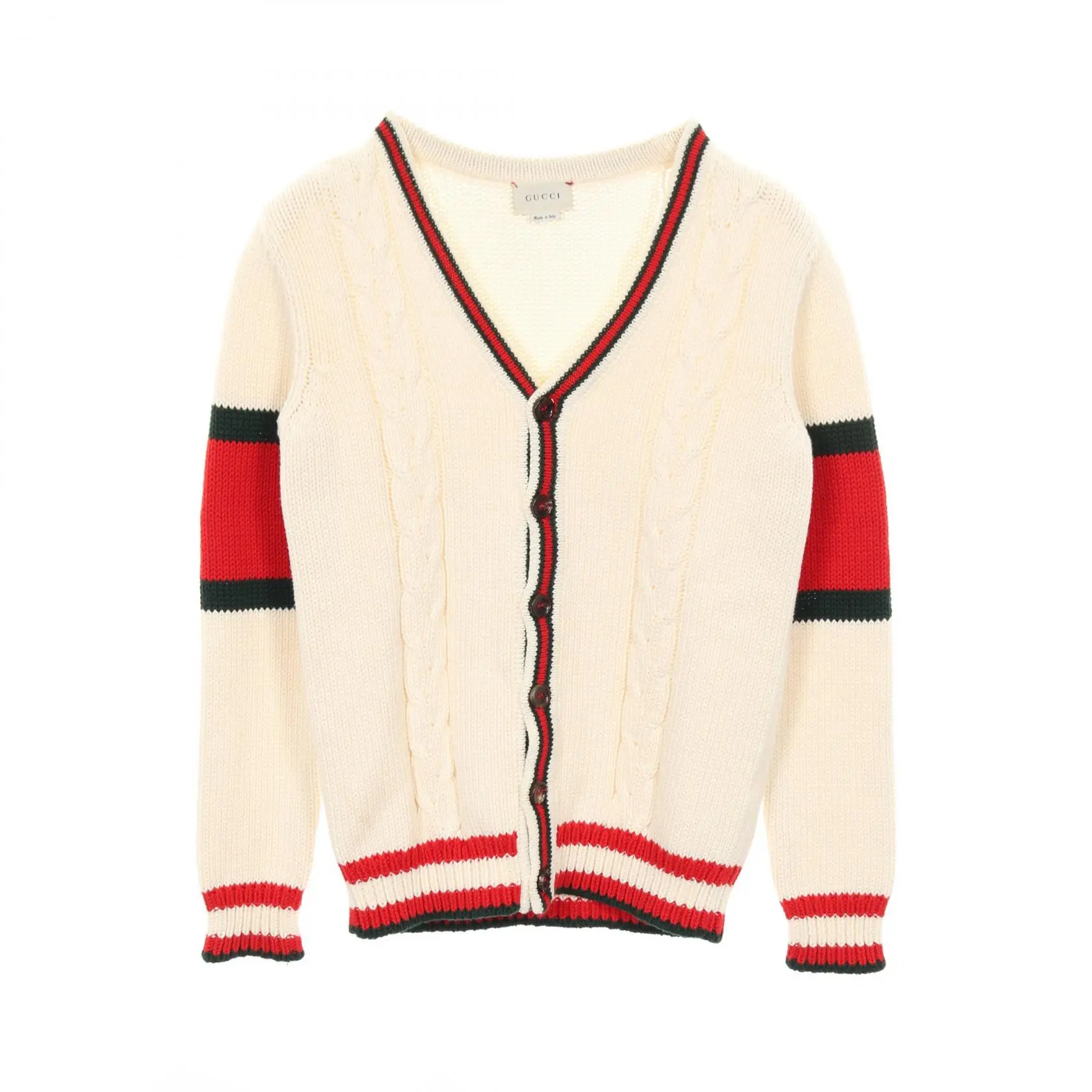 GUCCI ロングカーディガン　ニット　オフホワイト　刺繍　グッチ 楽天市場】gucci カーディガンの通販