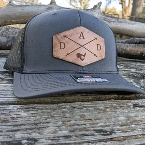Golf Dad Snapback Hat with Curved Bill and Adjustable Snap Back, Richardson Original 112