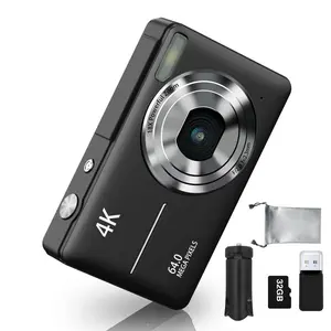 Fhd 1080P Digital Camera, SD Card Expansion Supported, 18x Digital Zoom, Portable Mini Camera for Teens Students, Gift Idea