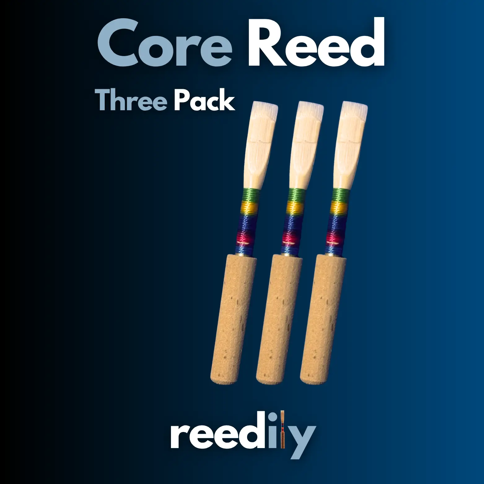 Reedily Core – 3 Pack / Beginner Student Oboe Reed