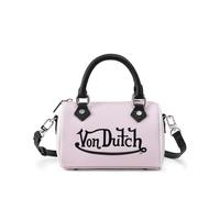 Von Dutch Core Hanna Bag - Baby Pink & Black