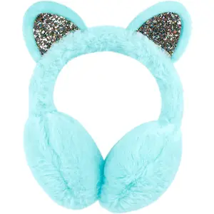 Winter Warm Cat Ear Muffs for Women Girls Cute Catear Earmuff Ladies Headband Faux Fur Earmuffs Plush Ear Warmers