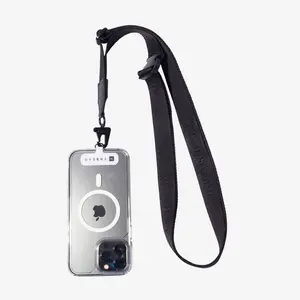 Thread Wallets Phone Sling Lanyard - Black