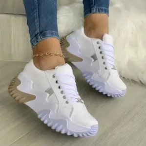 Breathable Vulcanized Women Shoes Casual Platform Sneakers