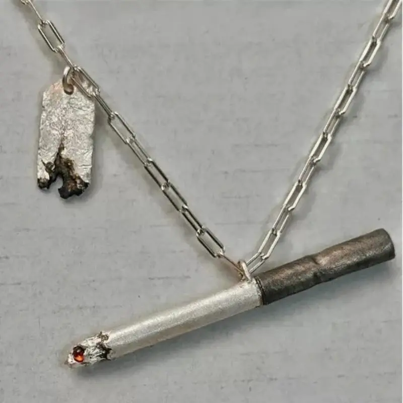 Women's Modern Choker Necklace with Stick Pendant, Gold-Tone Link Chain Collarbone Jewelry, modern accessories for Daily Wear, Modern Versatile Accessories