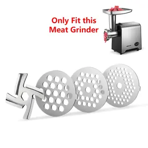 Stainless Steel Plate Replacement for Meat Grinder Chicken Shredder Burger Maker