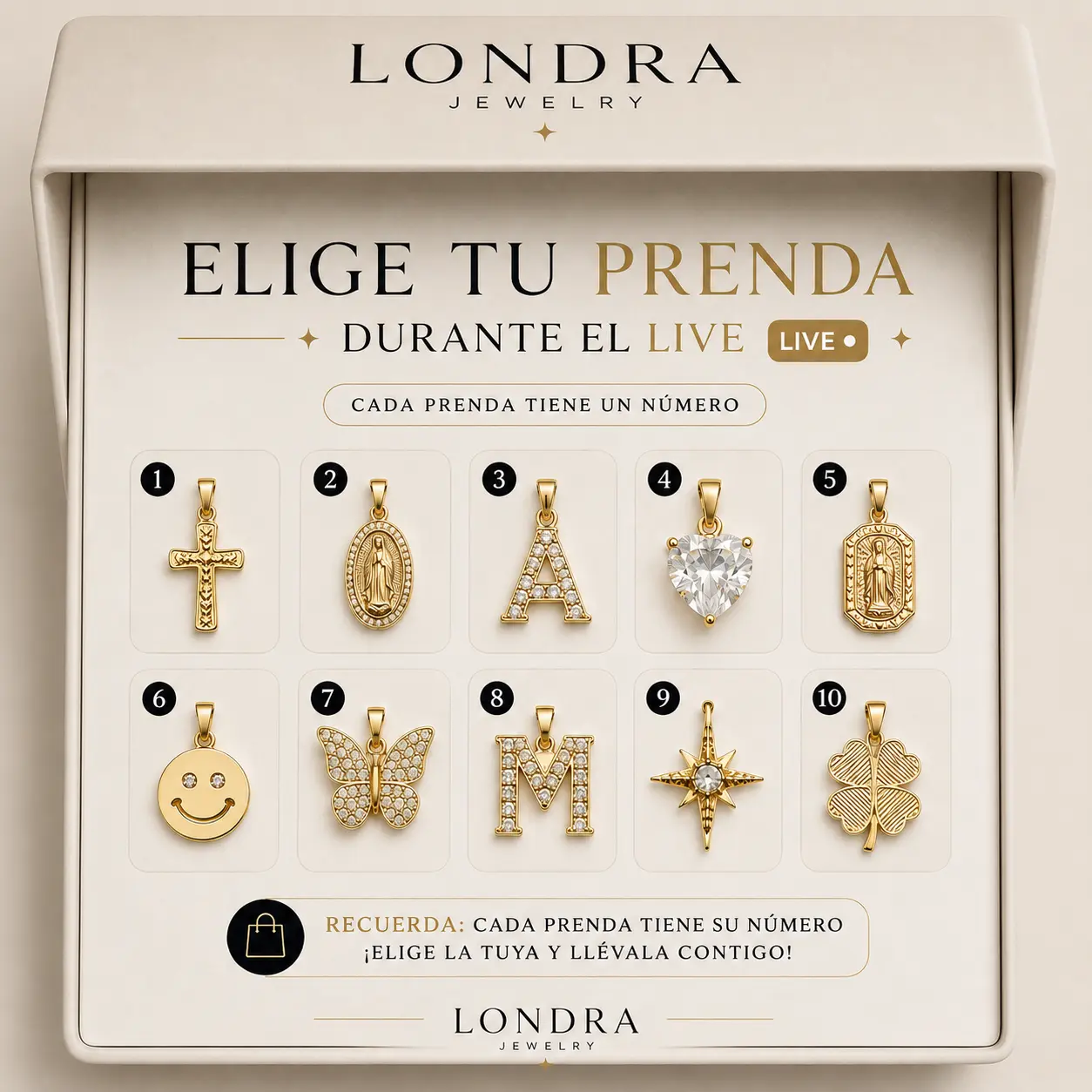 elige tu prenda durante el live | , dijes, brazaletes, anillos, oro laminado de alta calidad