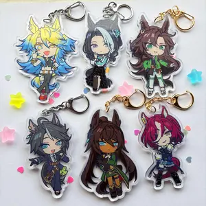 [VER #4] Umamusume Keychains, Umamusume Acrylic Keycharms, Kawaii, Cute Keyring Accessory, Fun Charm For Backpack Or Purse | High Quality and Customer Favorite Items