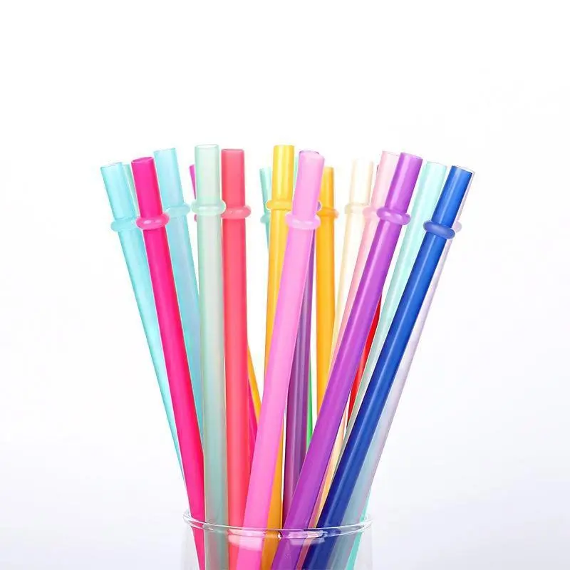 12pcs Random Color Drinking Straw, Reusable Plastic Straw, Drinkware Accessories for Party 12pcs Random Color Drinking Straw, Reusable Plastic Straw, Drinkware Accessories for Party