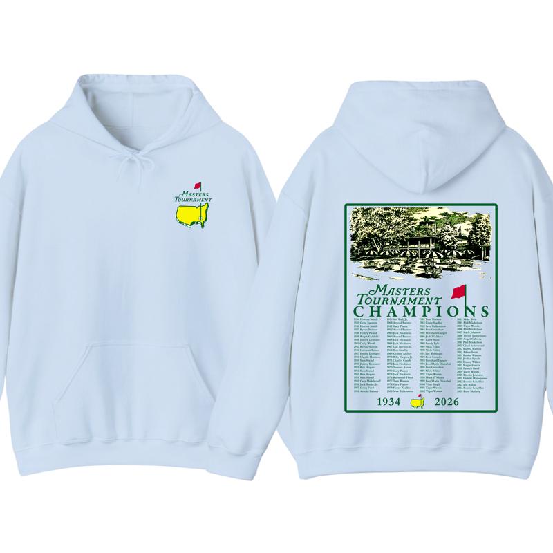 2026 Masters Tournament Augusta 92 Years Hoodie, Golf Tournament Hoodie, The Masters Golf Cup 2 Sided Hoodie, Gifts For Men, Gifts For Boyfriends, Golf Gifts