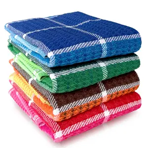 Kitchen Cleaning Cloths, Soft Cleaning Towel, Large Size Dish Towels, High Absorbent No Fuzz, Vibrant Colors, Dishwashing Cloth, Ideal for Dishes and Countertops, Durable Household Cleaning Supplies