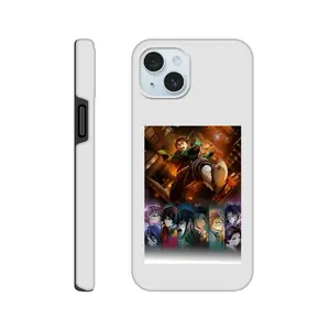 Demon Slayer Infinity Castle Tough Case for iPhone - Ultimate Protection with Wraparound Print & Precise Opening Design