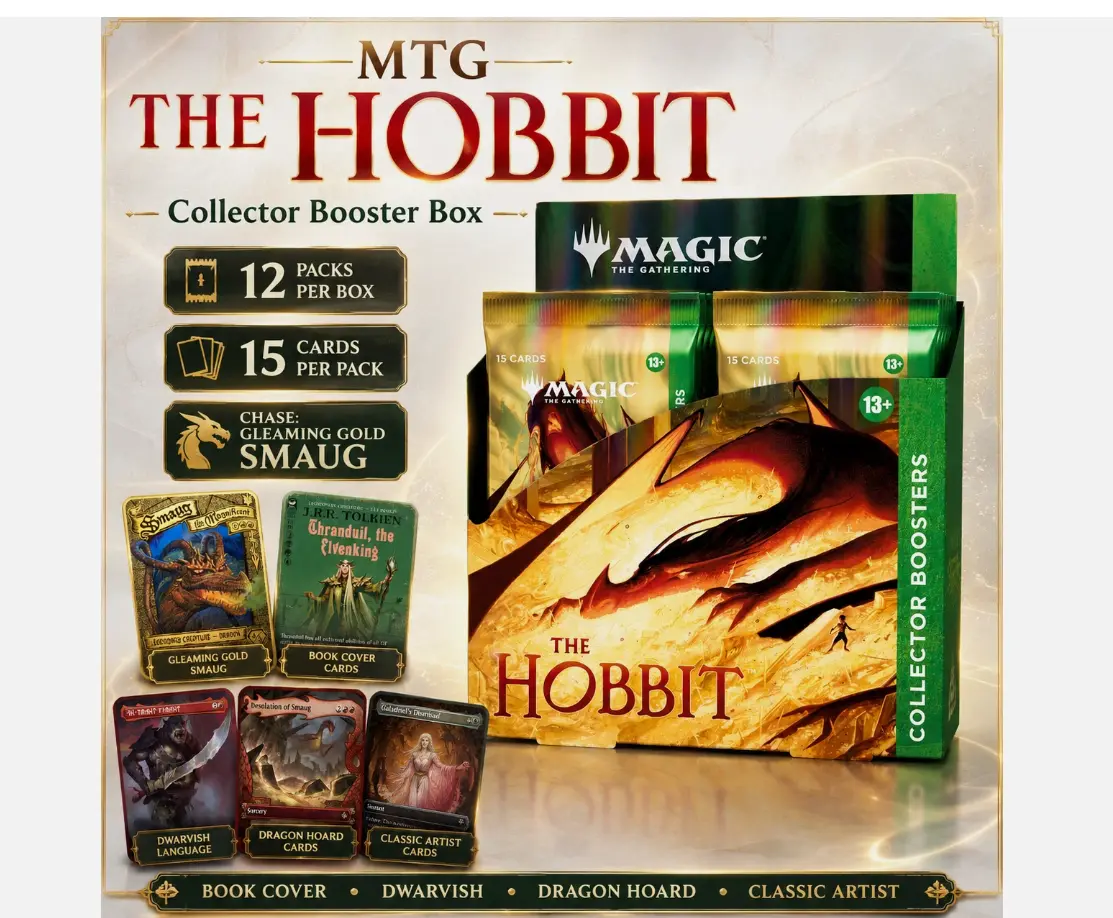 [ PRESALE ] Magic The Gathering The Hobbit Collector Booster Box Ships 08/08