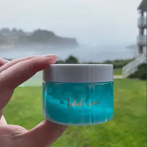 Tidal Wave Slime Fishbowl Bead Avalanche Slime with Foamy Ocean Look Engaging Texture for Play