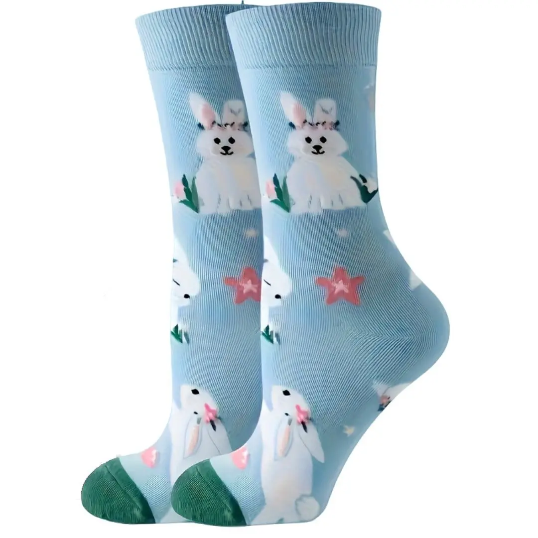 Bunny Rabbit Socks from the Sock Panda (Adult Medium)