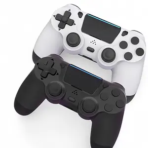 2 Pack Wireless Controller for PS4,Remote Controller with 6-Axis Motion Sensor, Sensitive Touch Pad, Built-in Speaker & Headphone Jack, Compatible with PlayStation 4/Pro/Slim/PC Video Game Stick Console Smartphone