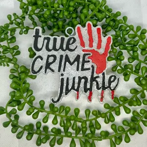 True Crime Junkie Car Freshie
