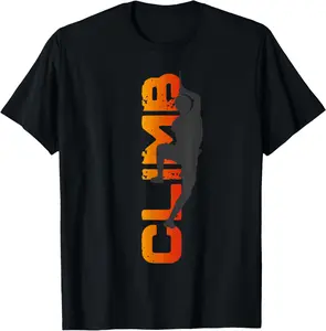100%cotton Rock Climbing Clothing - Rock Climbing T-Shirt Top Vintage
